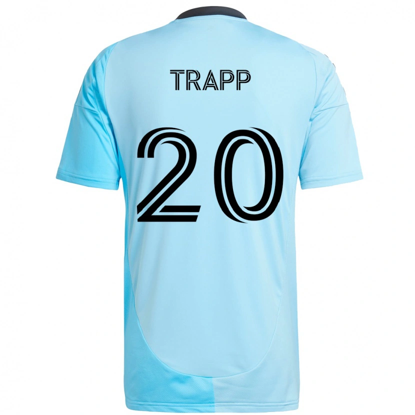 Danxen Men Wil Trapp #20 Sky Blue Away Jersey 2025/26 T-Shirt