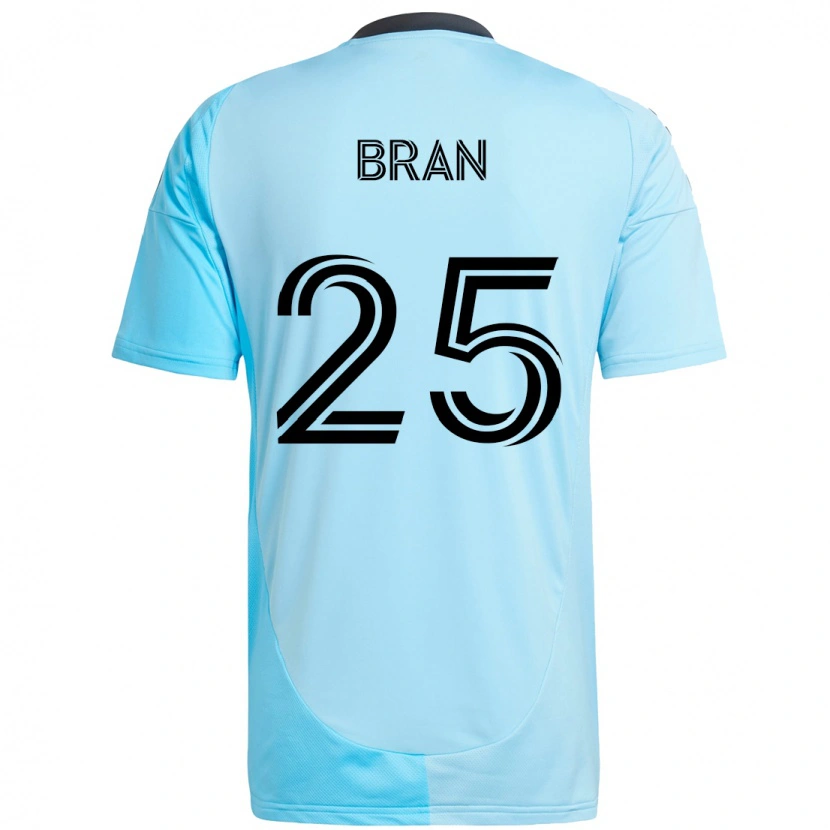 Danxen Men Alejandro Bran #25 Sky Blue Away Jersey 2025/26 T-Shirt