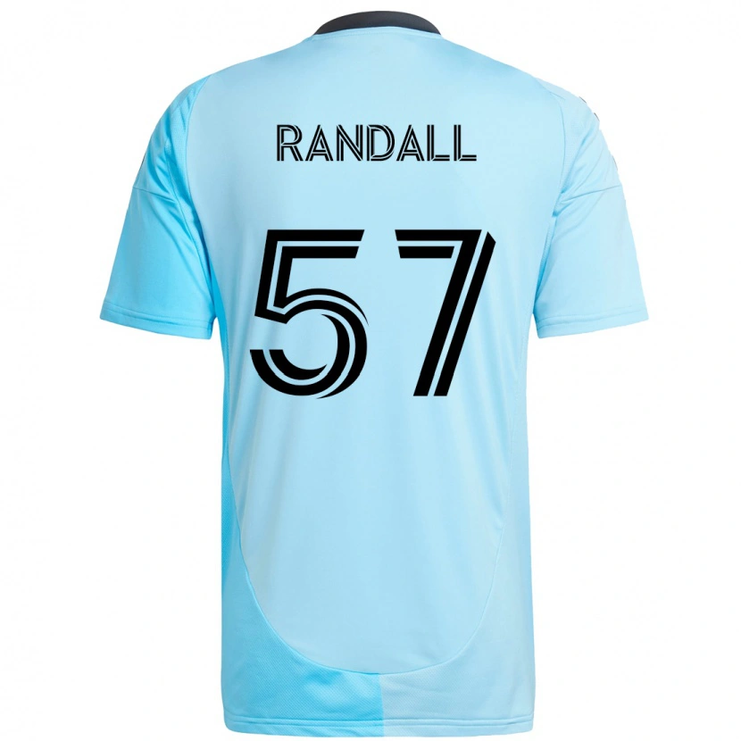 Danxen Men Darius Randell #57 Sky Blue Away Jersey 2025/26 T-Shirt