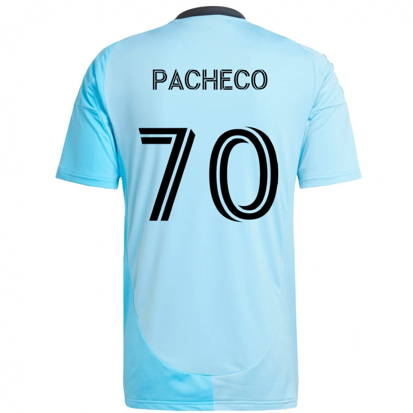 Danxen Men Diogo Pacheco #70 Sky Blue Away Jersey 2025/26 T-Shirt