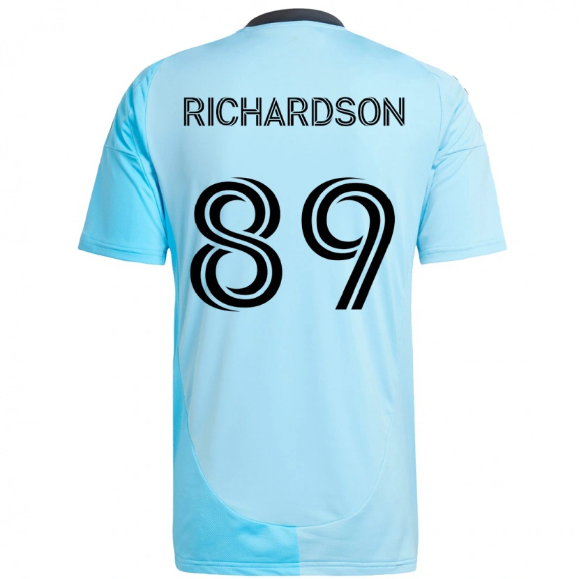 Danxen Men Nick Richardson #89 Sky Blue Away Jersey 2025/26 T-Shirt