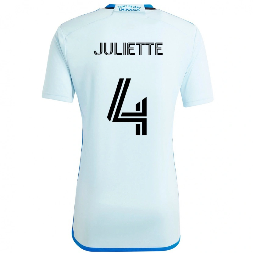 Danxen Men Perreault Juliette #4 Sky Blue Dark Blue Away Jersey 2025/26 T-Shirt