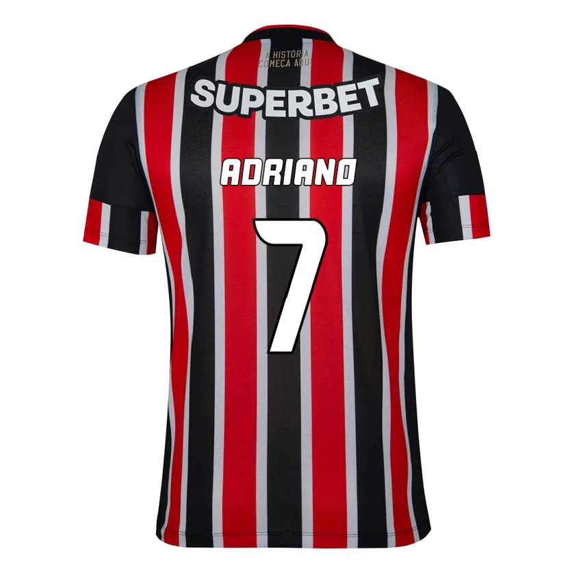 Danxen Men João Adriano #7 Black Red Away Jersey 2025/26 T-Shirt