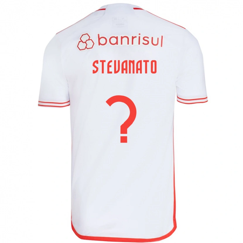 Danxen Men Eduardo Stevanato #0 White Red Away Jersey 2025/26 T-Shirt