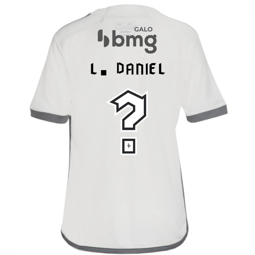 Danxen Men Lucas Daniel #0 Off White Away Jersey 2025/26 T-Shirt