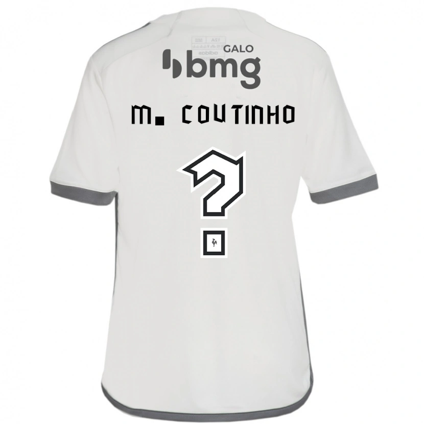 Danxen Men Murilo Coutinho #0 Off White Away Jersey 2025/26 T-Shirt
