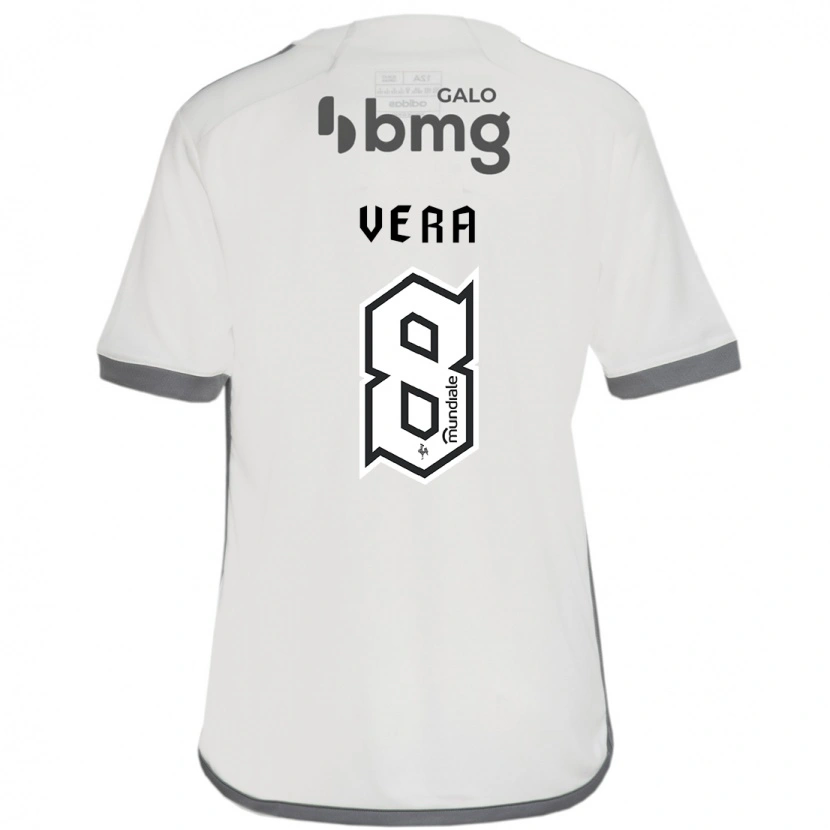 Danxen Men Fausto Vera #8 Off White Away Jersey 2025/26 T-Shirt