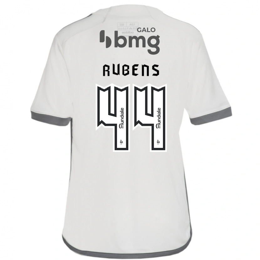 Danxen Men Rubens #44 Off White Away Jersey 2025/26 T-Shirt
