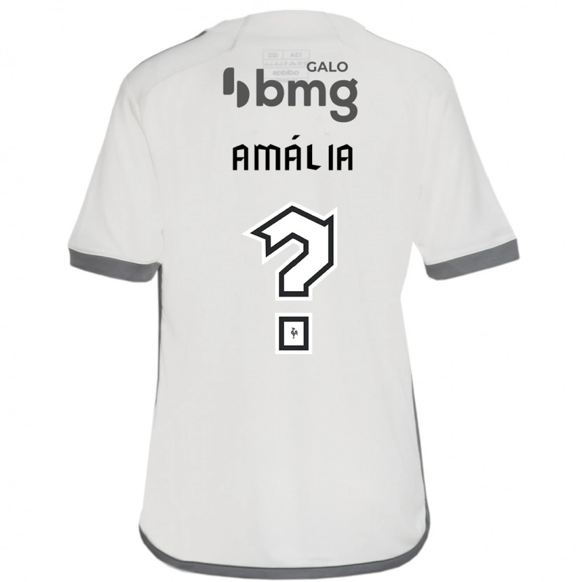Danxen Men Amália #0 Off White Away Jersey 2025/26 T-Shirt
