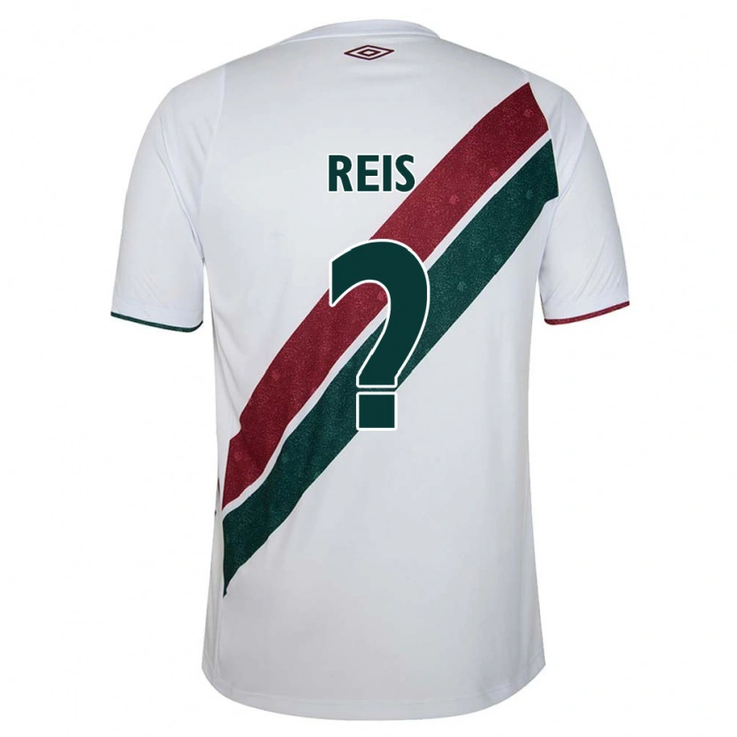 Danxen Men Matheus Reis #0 White Green Maroon Away Jersey 2025/26 T-Shirt