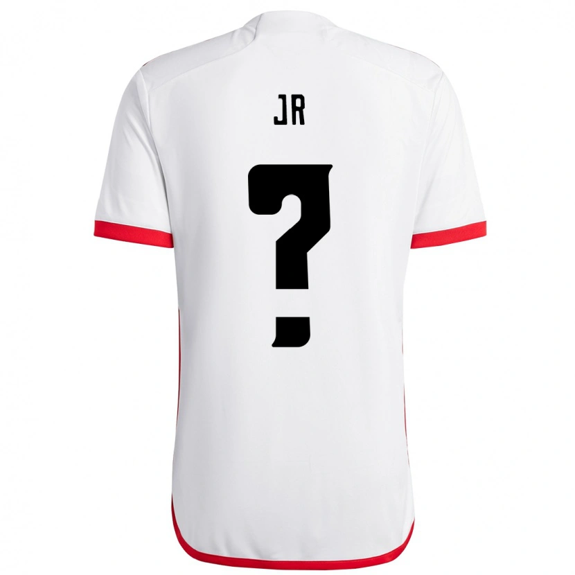 Danxen Men Wanderson Jr #0 White Red Away Jersey 2025/26 T-Shirt