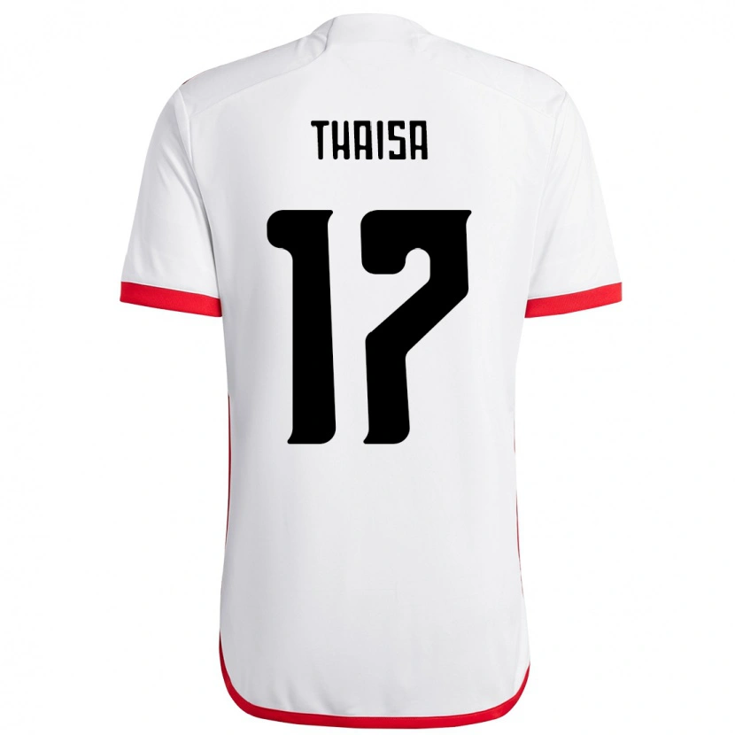 Danxen Men Thaisa #17 White Red Away Jersey 2025/26 T-Shirt