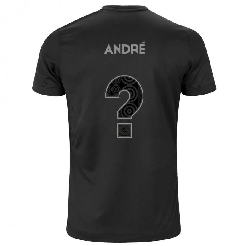 Danxen Men André #0 Black White Away Jersey 2025/26 T-Shirt