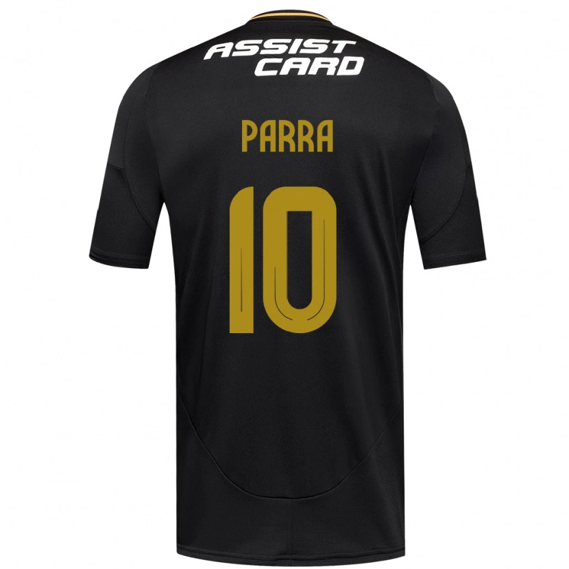 Danxen Men Pablo Parra #10 Black White Away Jersey 2025/26 T-Shirt