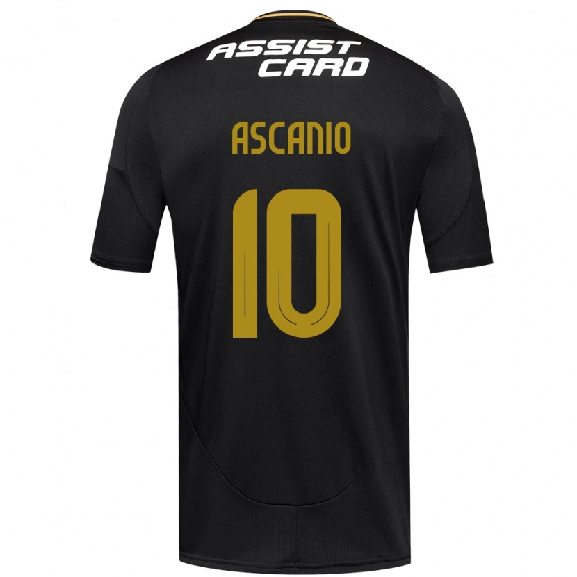 Danxen Men Yusmery Ascanio #10 Black White Away Jersey 2025/26 T-Shirt