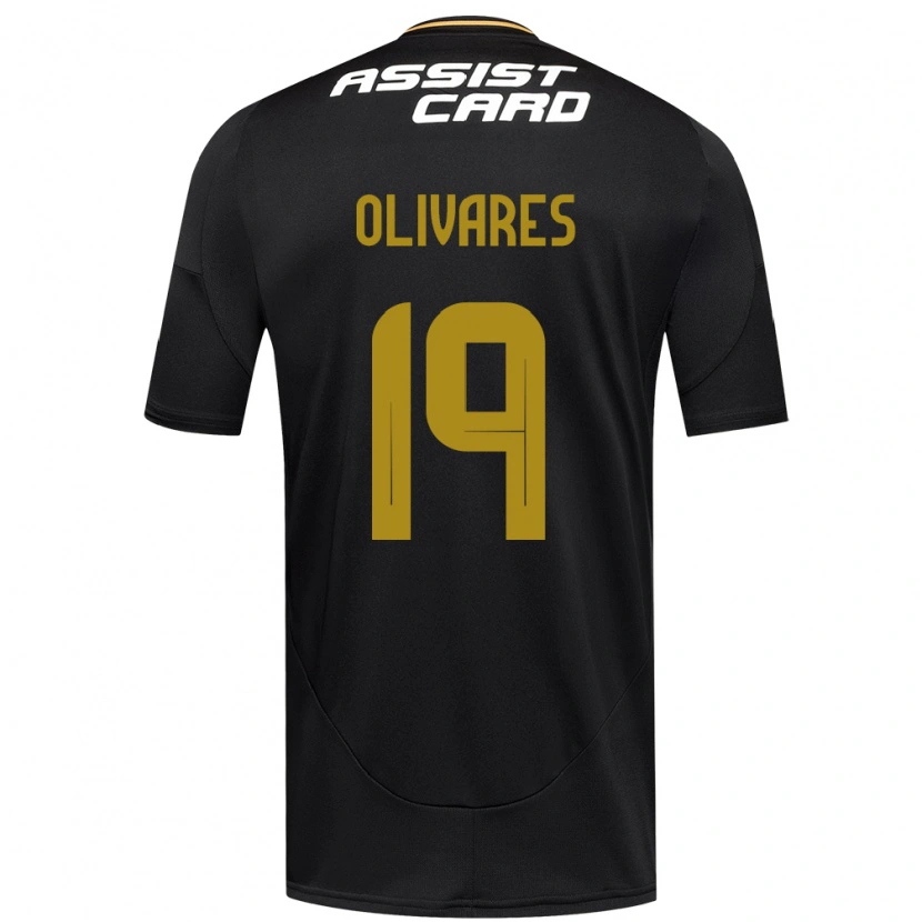 Danxen Men Michelle Olivares #19 Black White Away Jersey 2025/26 T-Shirt