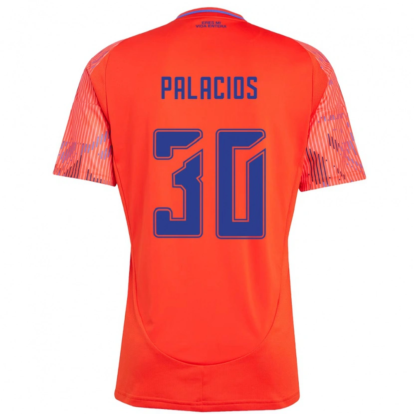 Danxen Men Cristian Palacios #30 Orange Red Away Jersey 2025/26 T-Shirt