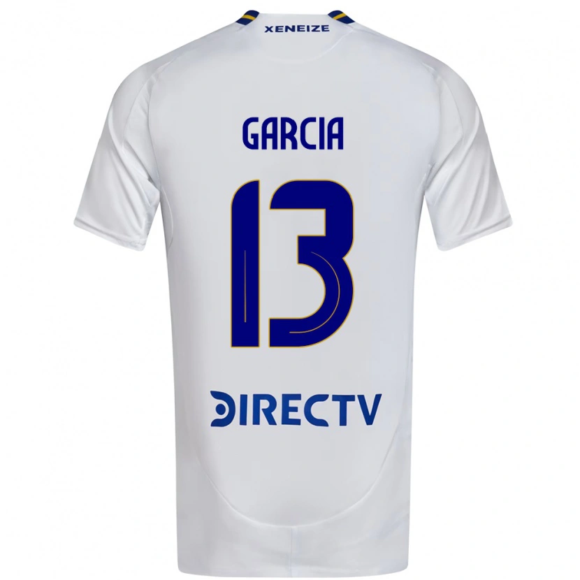 Danxen Men Javier García #13 White Blue Away Jersey 2025/26 T-Shirt