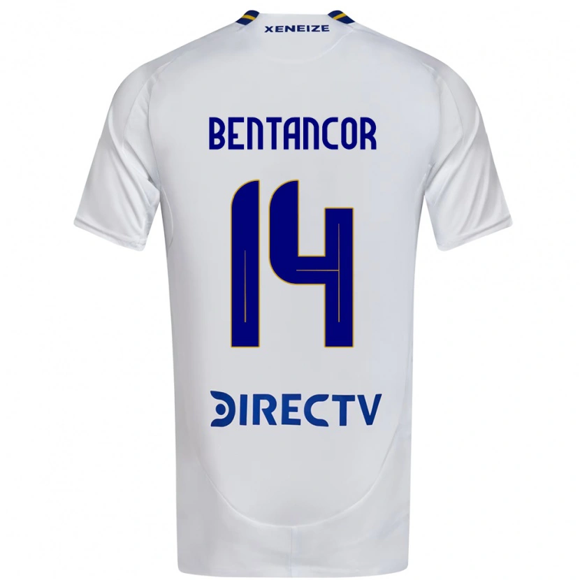 Danxen Men Thomás Bentancor #14 White Blue Away Jersey 2025/26 T-Shirt