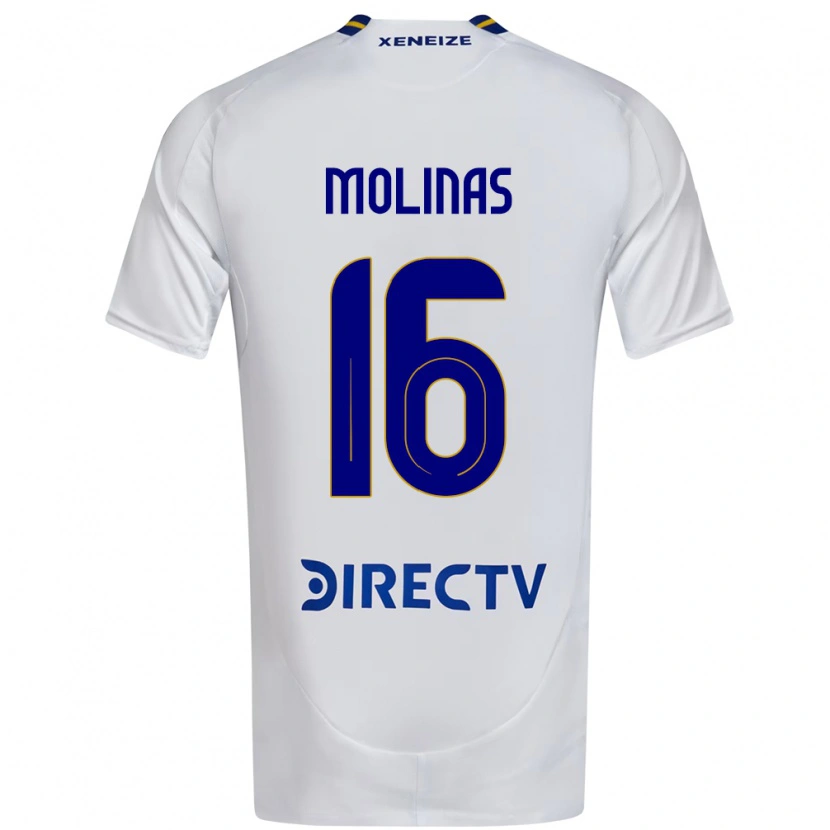 Danxen Men Aaron Molinas #16 White Blue Away Jersey 2025/26 T-Shirt