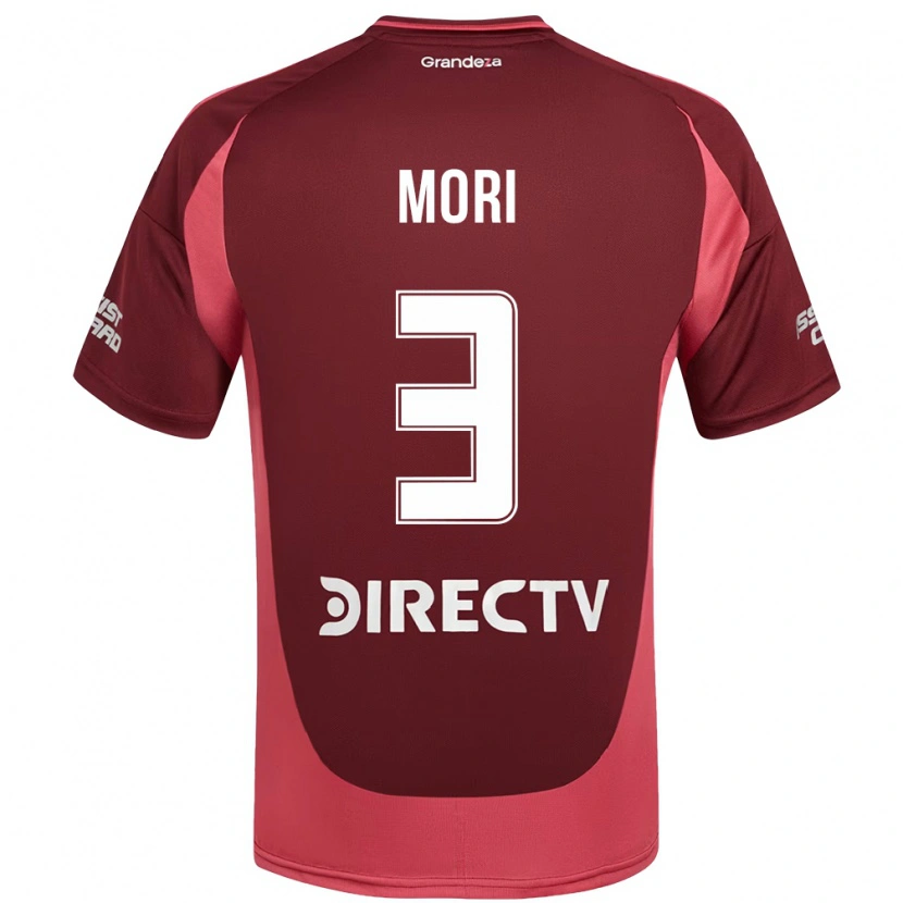 Danxen Men Ramiro Funes Mori #3 Burgundy Magenta Away Jersey 2025/26 T-Shirt