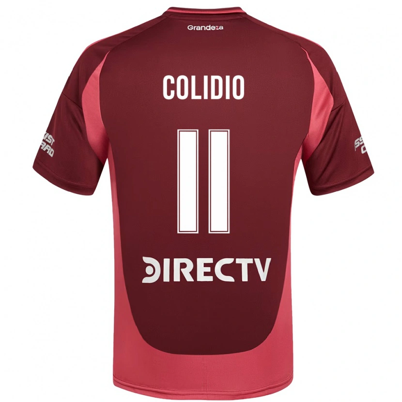 Danxen Men Facundo Colidio #11 Burgundy Magenta Away Jersey 2025/26 T-Shirt