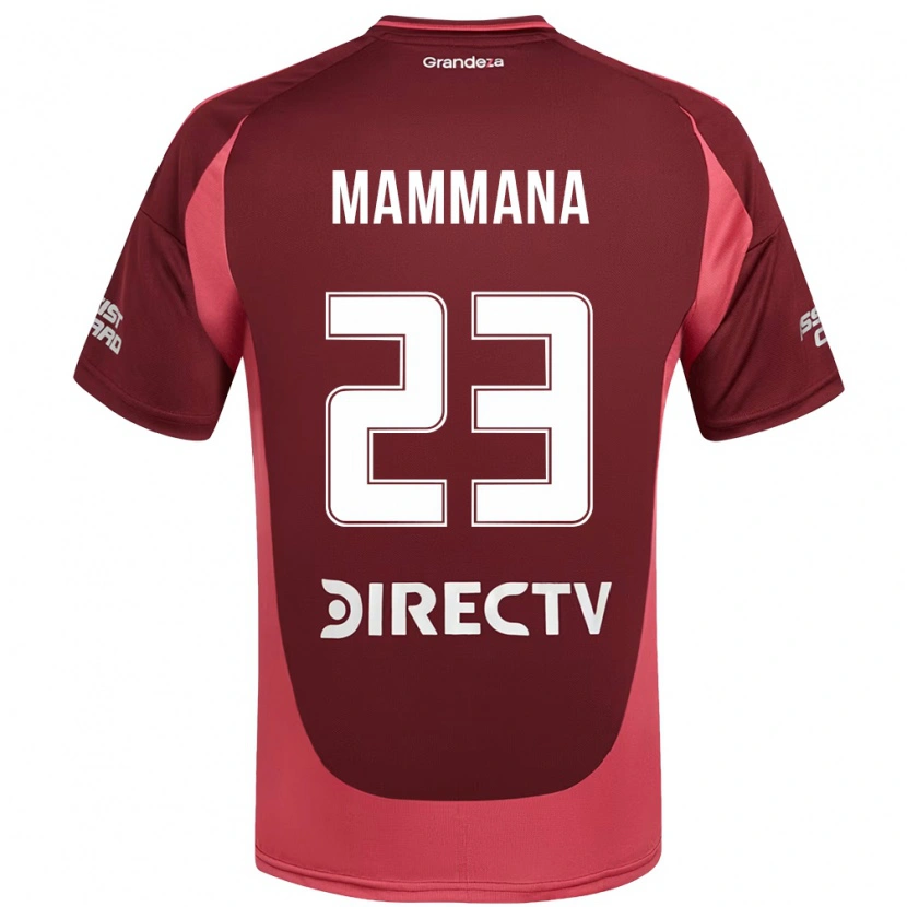 Danxen Men Emanuel Mammana #23 Burgundy Magenta Away Jersey 2025/26 T-Shirt