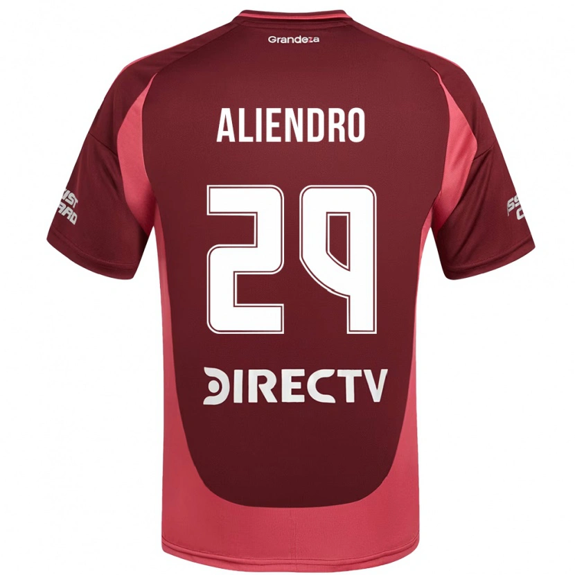 Danxen Men Rodrigo Aliendro #29 Burgundy Magenta Away Jersey 2025/26 T-Shirt