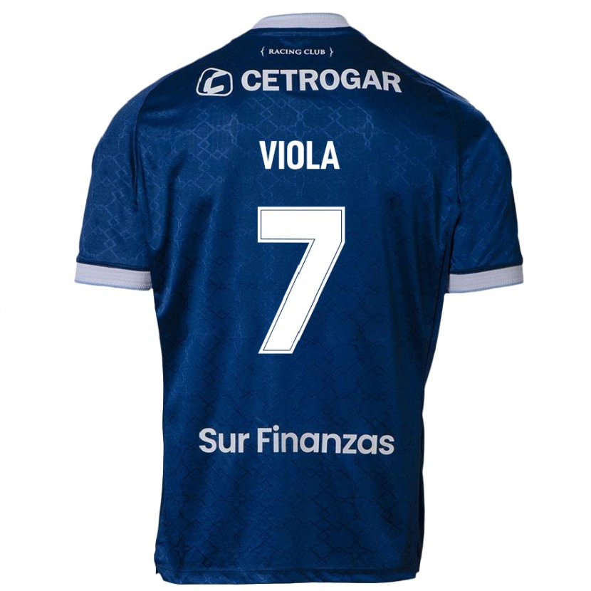 Danxen Men Nazarena Viola #7 Dark Blue Away Jersey 2025/26 T-Shirt