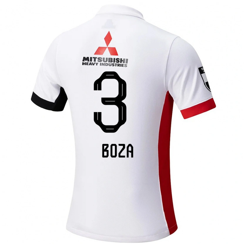 Danxen Men Danilo Boza #3 White Black Away Jersey 2025/26 T-Shirt