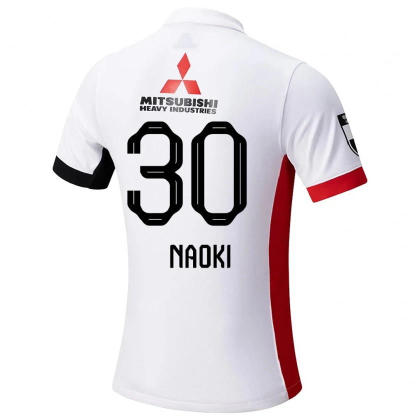 Danxen Men Naoki Maeda #30 White Black Away Jersey 2025/26 T-Shirt