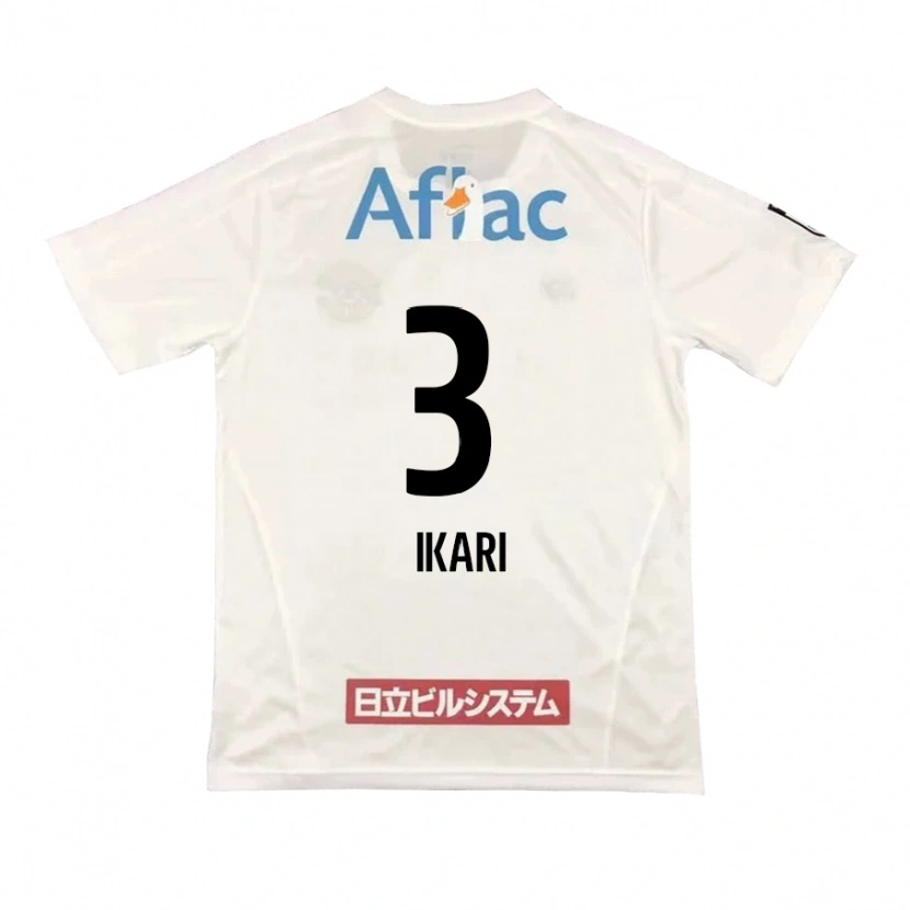 Danxen Men Tetta Ikari #3 Light Gray Beige Away Jersey 2025/26 T-Shirt