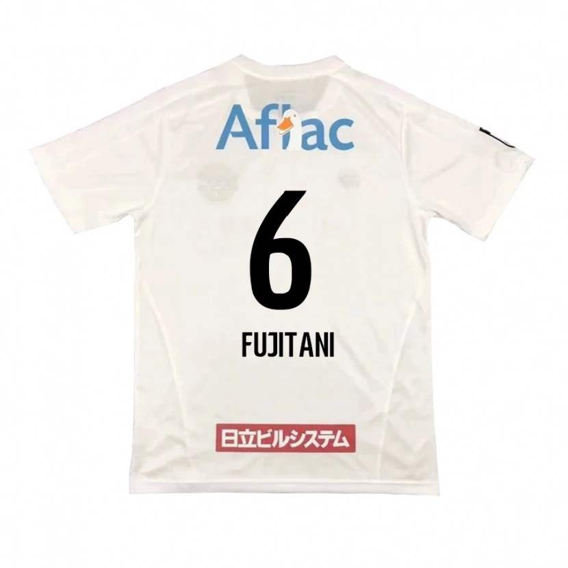 Danxen Men Atsuto Fujitani #6 Light Gray Beige Away Jersey 2025/26 T-Shirt
