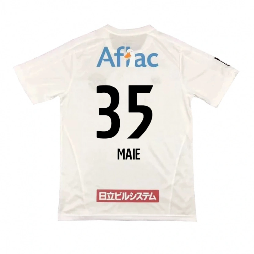 Danxen Men Hidetaka Maie #35 Light Gray Beige Away Jersey 2025/26 T-Shirt