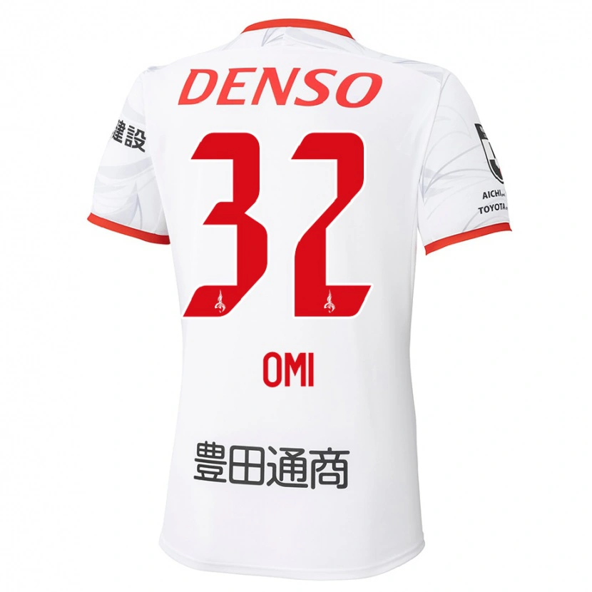 Danxen Men Sanii Omi #32 White Red Away Jersey 2025/26 T-Shirt