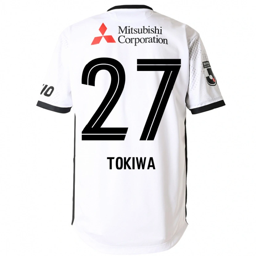 Danxen Men Kyota Tokiwa #27 White Black Away Jersey 2025/26 T-Shirt