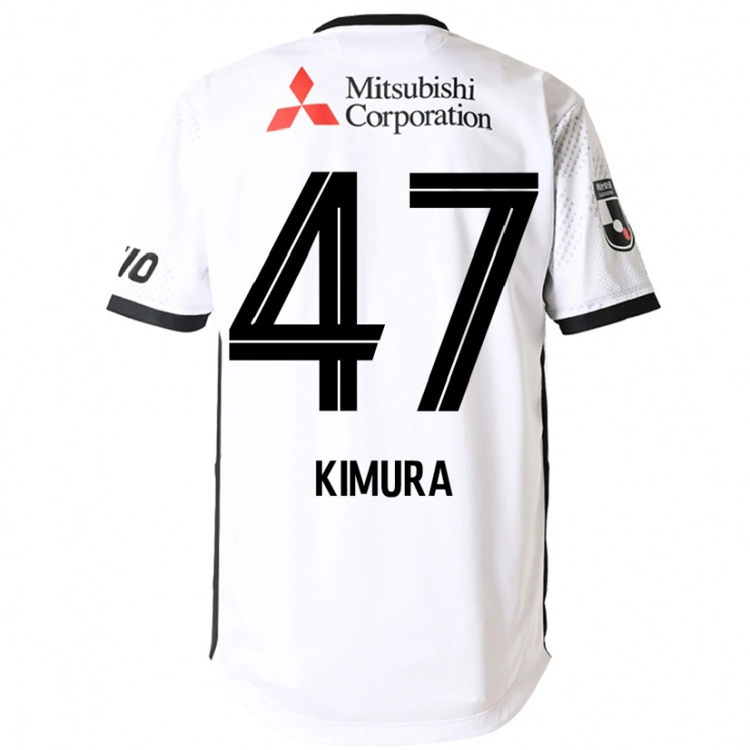 Danxen Men Seiji Kimura #47 White Black Away Jersey 2025/26 T-Shirt