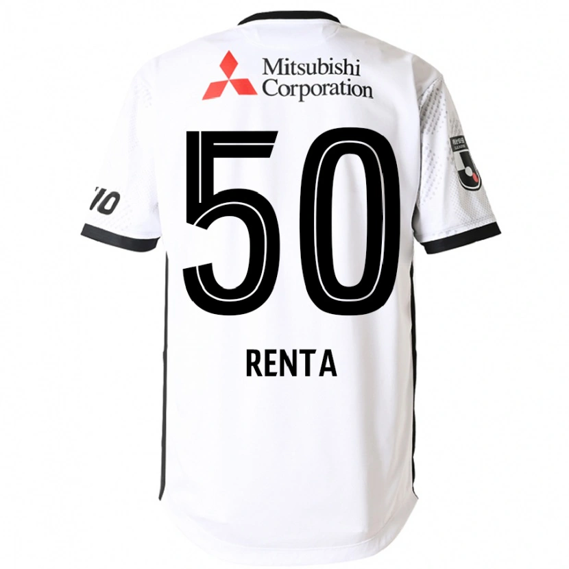 Danxen Men Renta Higashi #50 White Black Away Jersey 2025/26 T-Shirt