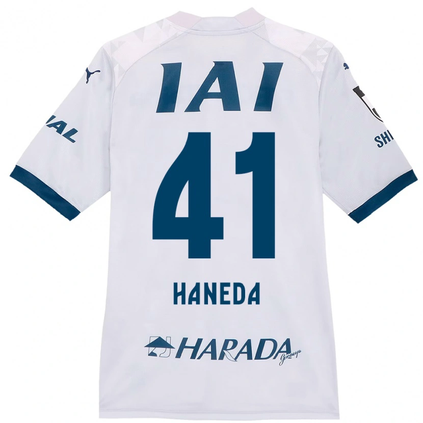 Danxen Men Kento Haneda #41 White Royal Blue Away Jersey 2025/26 T-Shirt