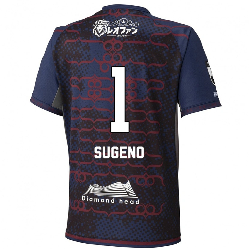 Danxen Men Takanori Sugeno #1 Blue Red Away Jersey 2025/26 T-Shirt