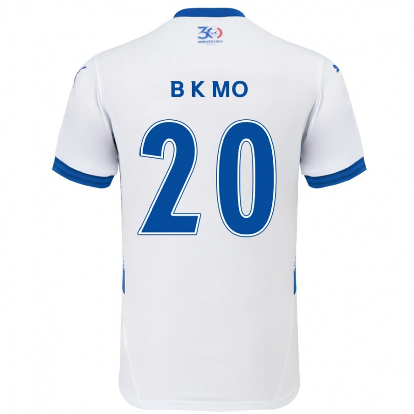 Danxen Men Kyung-Bin Mo #20 White Royal Blue Away Jersey 2025/26 T-Shirt