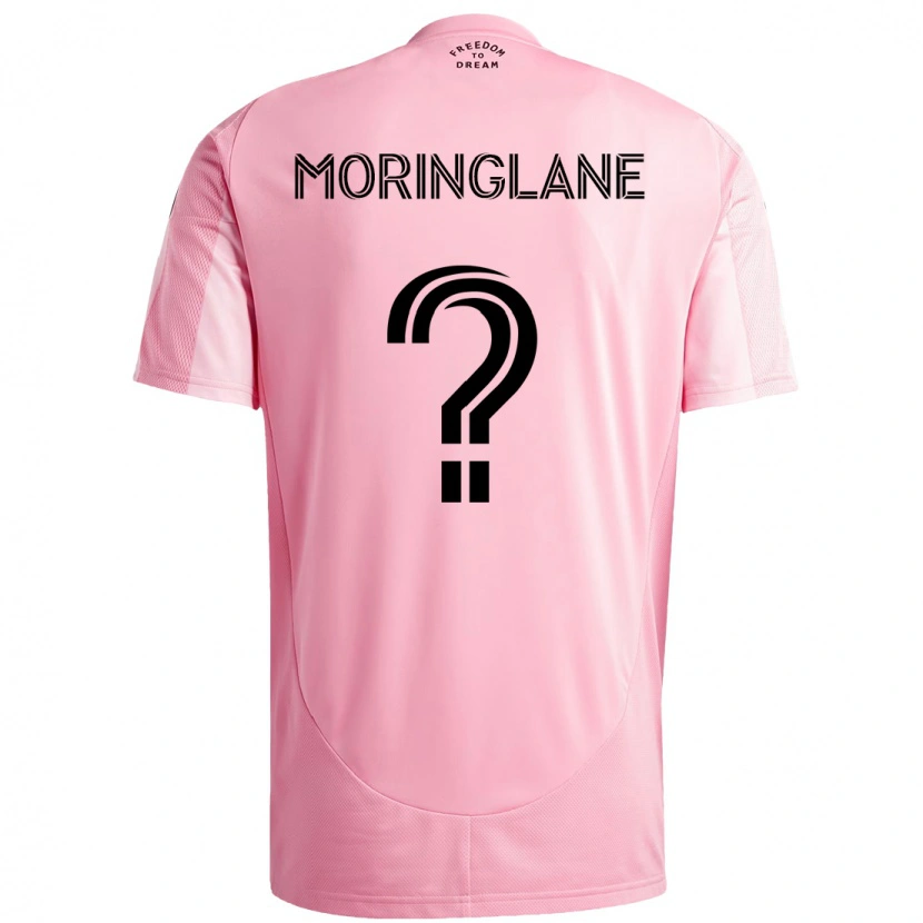 Danxen Women Luis Moringlane #0 Pink Black Home Jersey 2025/26 T-Shirt