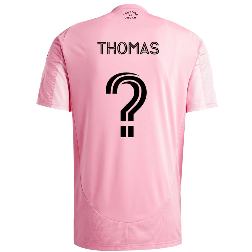 Danxen Women Kobi Thomas #0 Pink Black Home Jersey 2025/26 T-Shirt