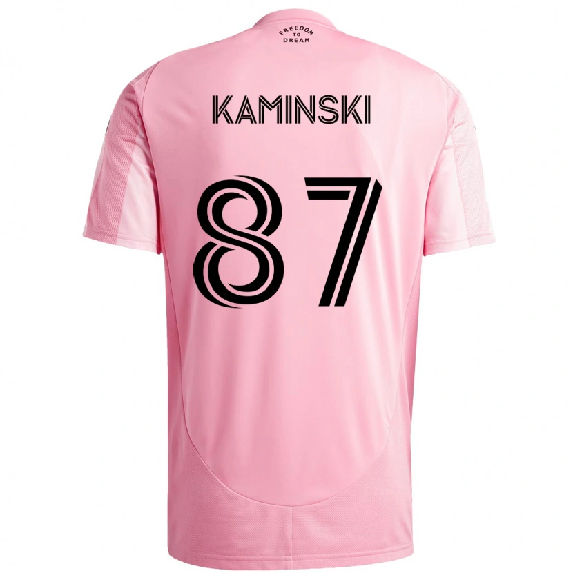 Danxen Women Brett Kaminski #87 Pink Black Home Jersey 2025/26 T-Shirt