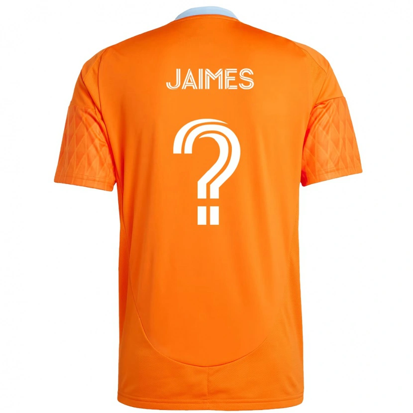Danxen Women Angel Jaimes #0 Orange White Home Jersey 2025/26 T-Shirt