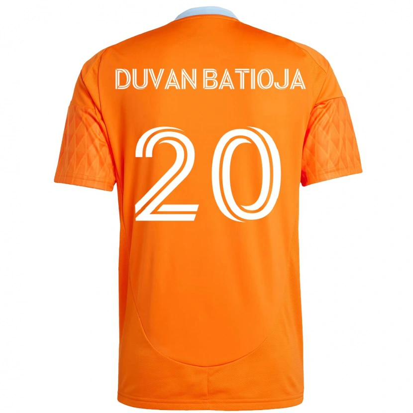 Danxen Women Andy Batioja #20 Orange White Home Jersey 2025/26 T-Shirt