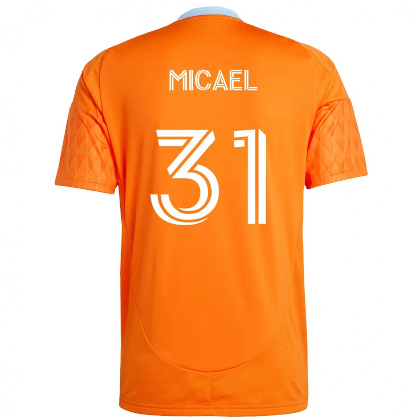 Danxen Women Micael #31 Orange White Home Jersey 2025/26 T-Shirt