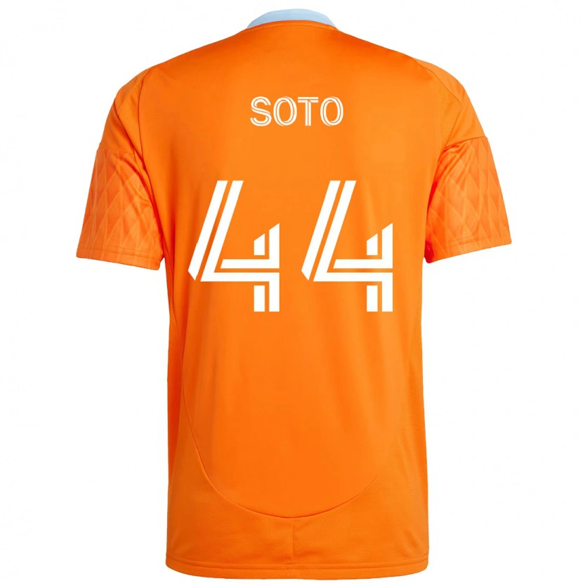 Danxen Women Ezekiel Soto #44 Orange White Home Jersey 2025/26 T-Shirt