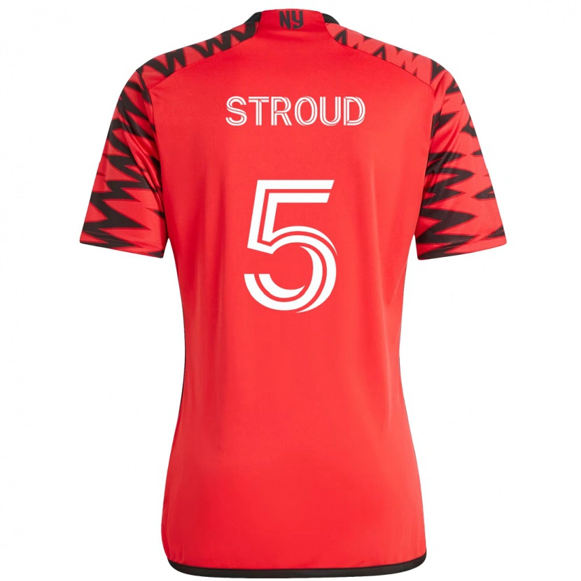 Danxen Women Peter Stroud #5 Red Black Home Jersey 2025/26 T-Shirt