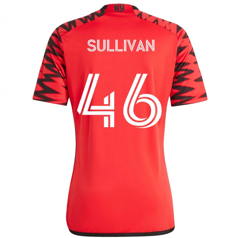Danxen Women Dylan Sullivan #46 Red Black Home Jersey 2025/26 T-Shirt